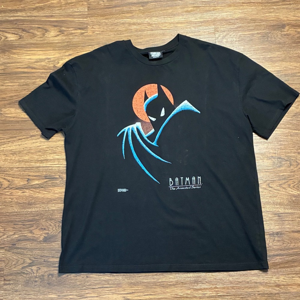 Batman The Animated Series Graphic T-Shirt Threadheads Men's XL Black DC comics